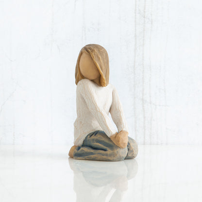 Statuetta Willow Tree 26223 Bambina Gioiosa 8 Centimetri