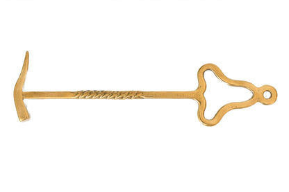Campana in Ottone con Martellino 16 x 29 Centimetri