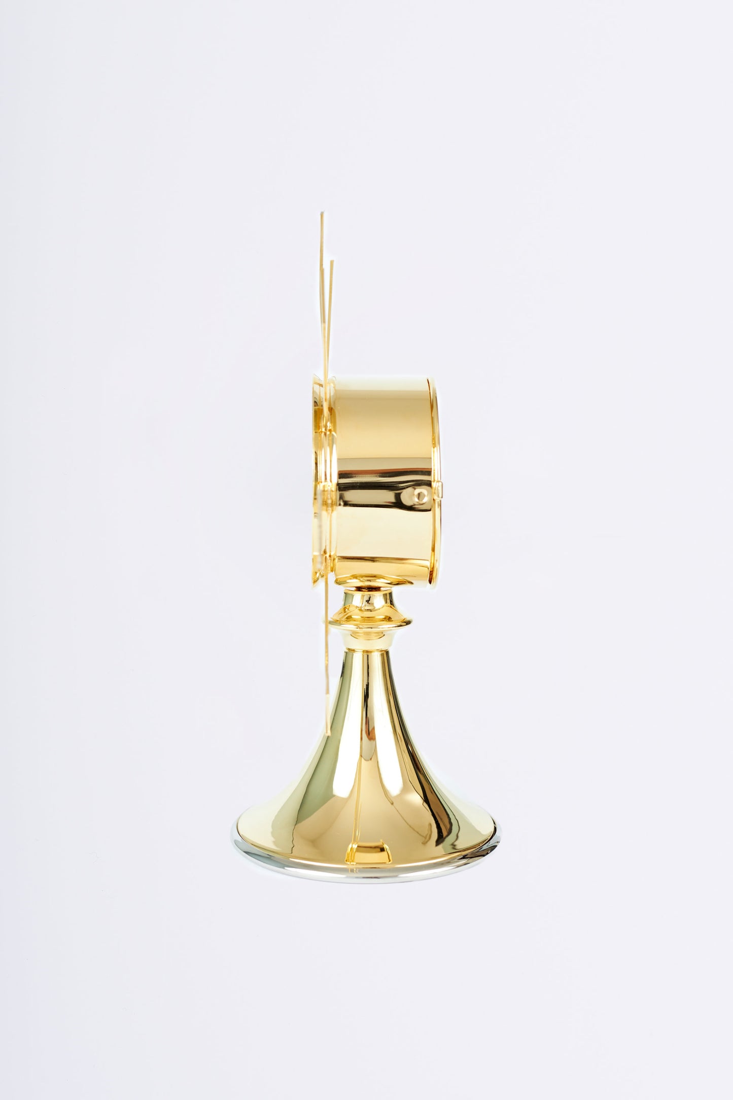 Mini Ostensorio in Ottone Dorato