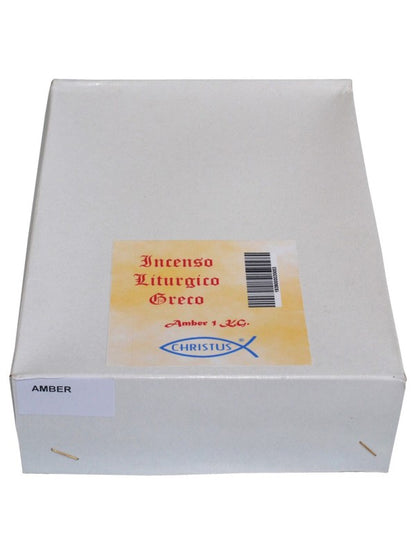 Incenso Liturgico Greco in Grani Essenza "Amber" Confezione 1 Chilo