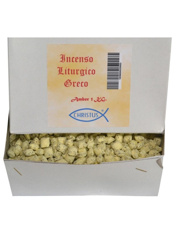 Incenso Liturgico Greco in Grani Essenza "Amber" Confezione 1 Chilo
