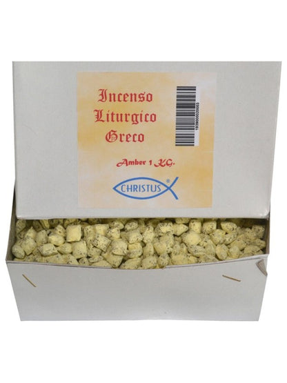 Incenso Liturgico Greco in Grani Essenza "Amber" Confezione 1 Chilo