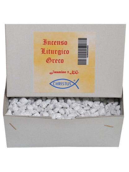 Incenso Liturgico Greco in Grani Essenza "Jasmine" Confezione 1 Chilo