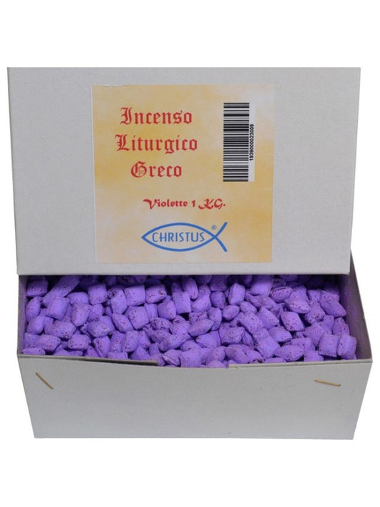 Incenso Liturgico Greco in Grani Essenza "Violette" Confezione 1 Chilo