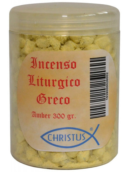 Incenso Liturgico Greco in Grani Essenza "Amber" Confezione 300 grammi