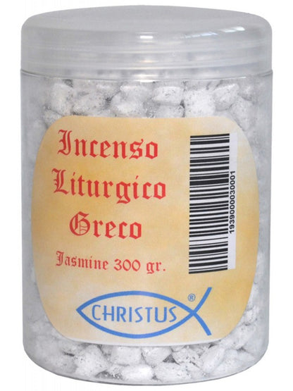 Incenso Liturgico Greco in Grani Essenza "Jasmine" Confezione 300 grammi