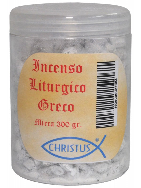 Incenso Liturgico Greco in Grani Essenza "Mirra" Confezione 300 grammi