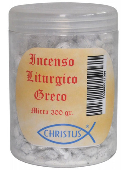 Incenso Liturgico Greco in Grani Essenza "Mirra" Confezione 300 grammi