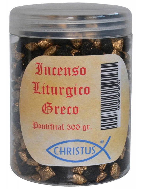 Incenso Liturgico Greco in Grani Essenza "Pontificale" Confezione 300 grammi