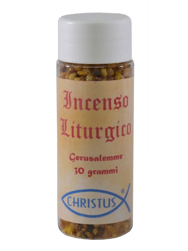 Incenso Liturgico in Grani Essenza "Gerusalemme" Barattolo 30 grammi