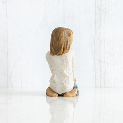 Statuetta Willow Tree 26223 Bambina Gioiosa 8 Centimetri