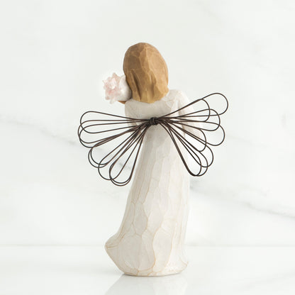 Statuetta Willow Tree 26131 Angelo Pensando a Te 13.5 Centimetri