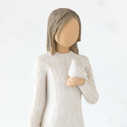 Statuetta Willow Tree 27687 Con Simpatia 22 Centimetri