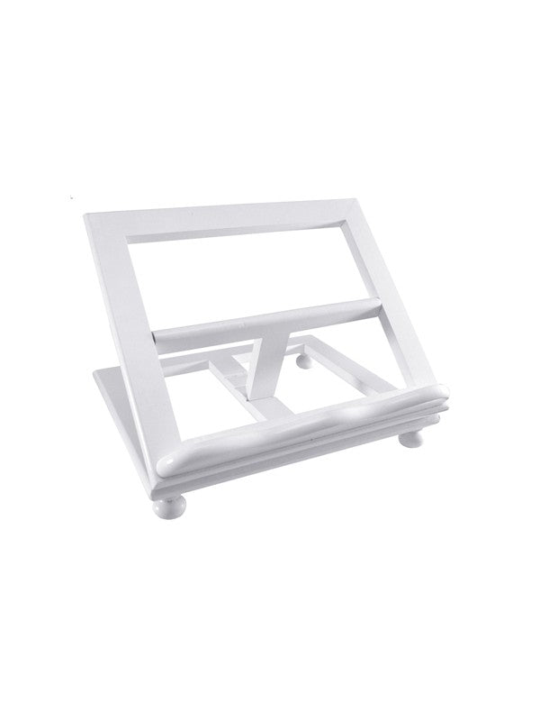 Leggio da Tavolo in Legno Bianco 30x35 Centimetri