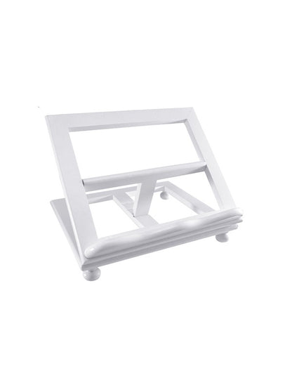 Leggio da Tavolo in Legno Bianco 30x35 Centimetri