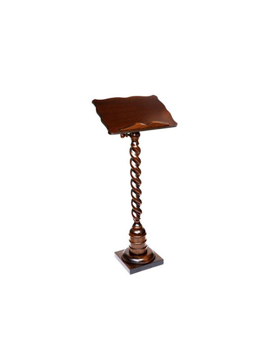Leggio a Colonna in Legno Altezza 130 Centimetri