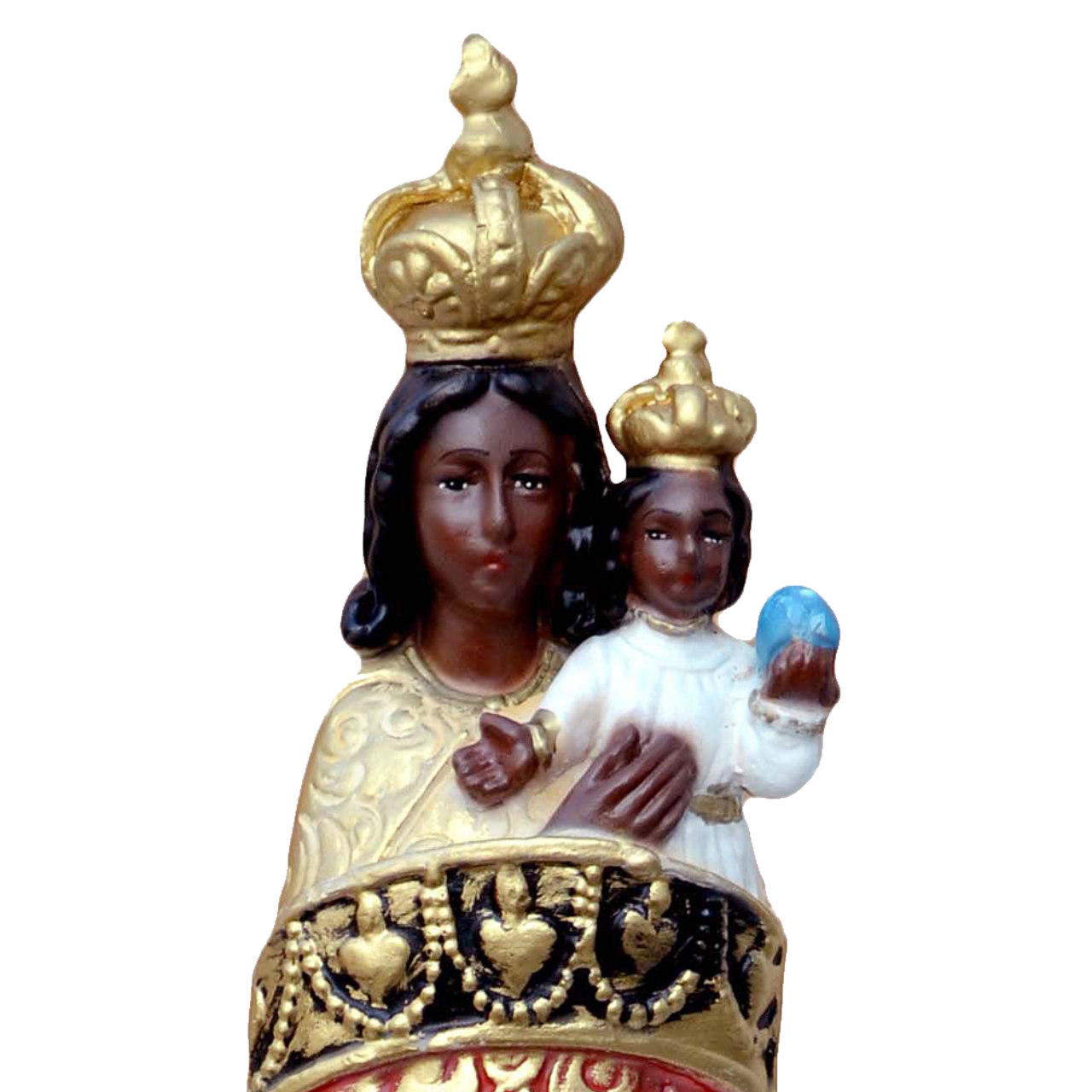 Statua Madonna Loreto 30 cm in Resina Piena