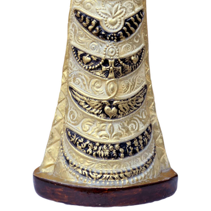 Statua Madonna Loreto 30 cm in Resina Piena
