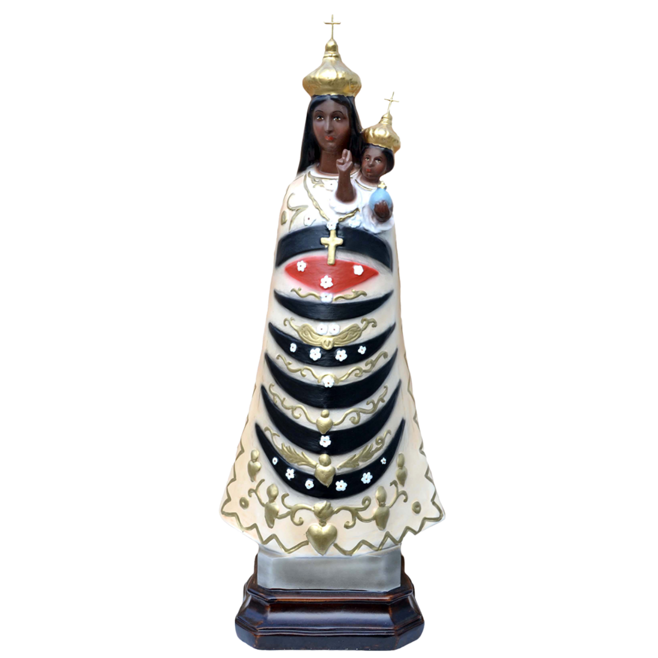 Statua Madonna Loreto 55 cm in Resina