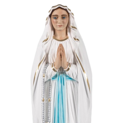 Statua Madonna Lourdes 100 cm in Resina