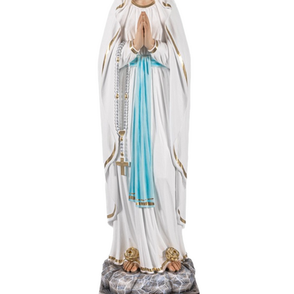 Statua Madonna Lourdes 100 cm in Resina