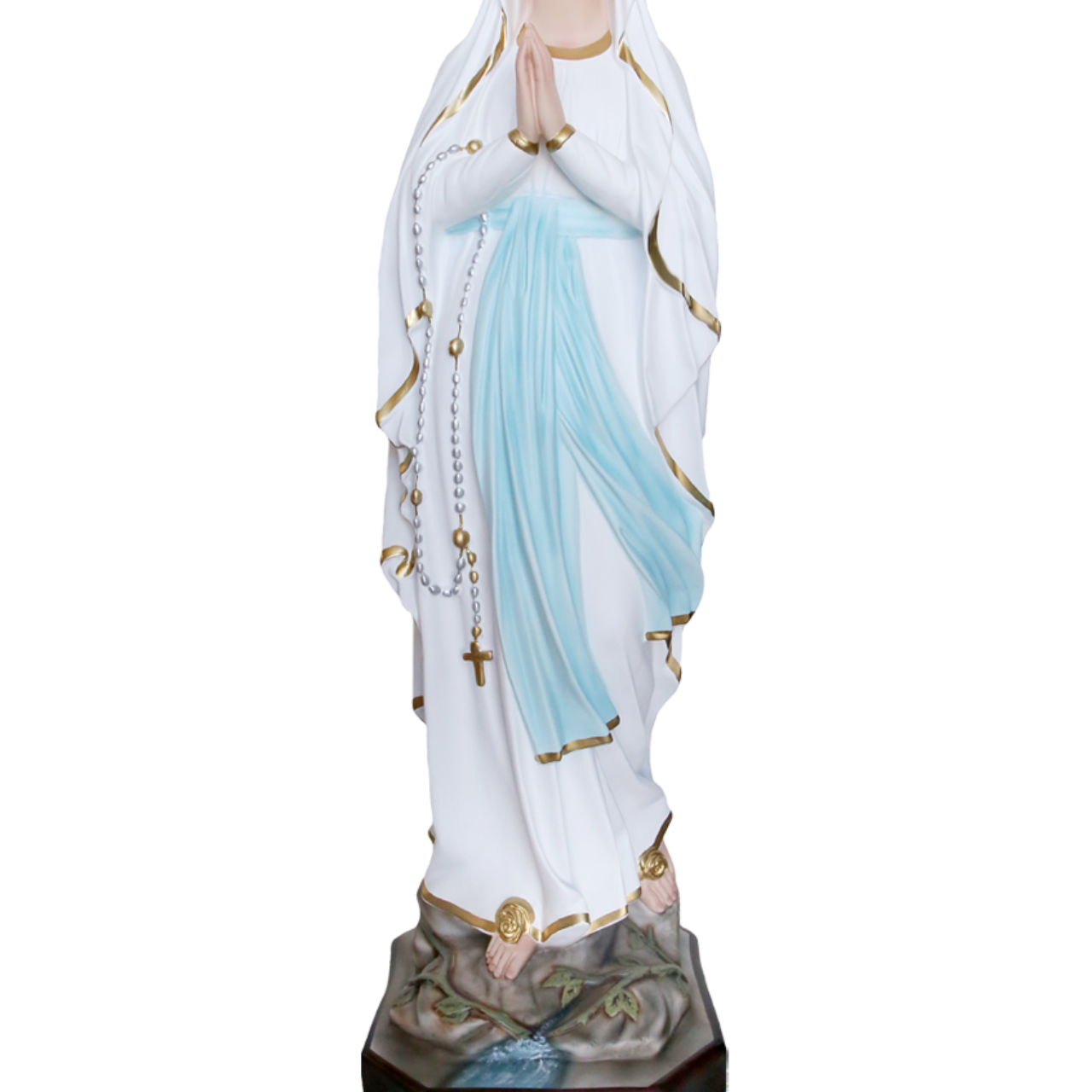 Statua Madonna Lourdes 105 cm in Resina