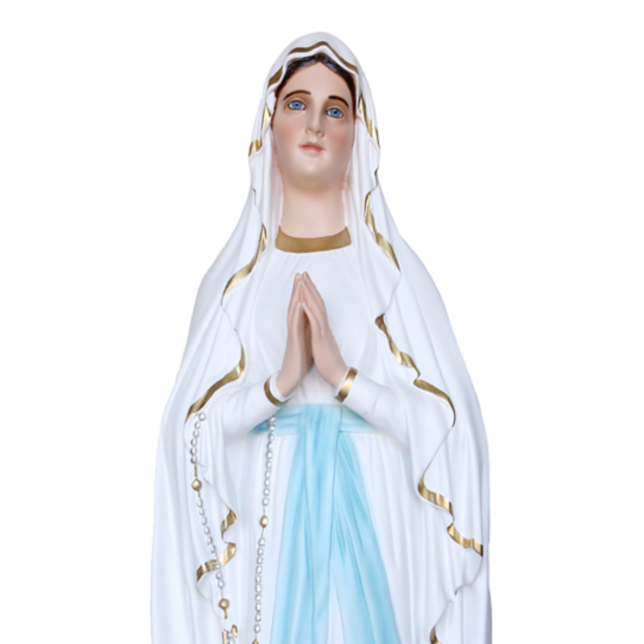 Statua Madonna Lourdes 130 cm in Resina