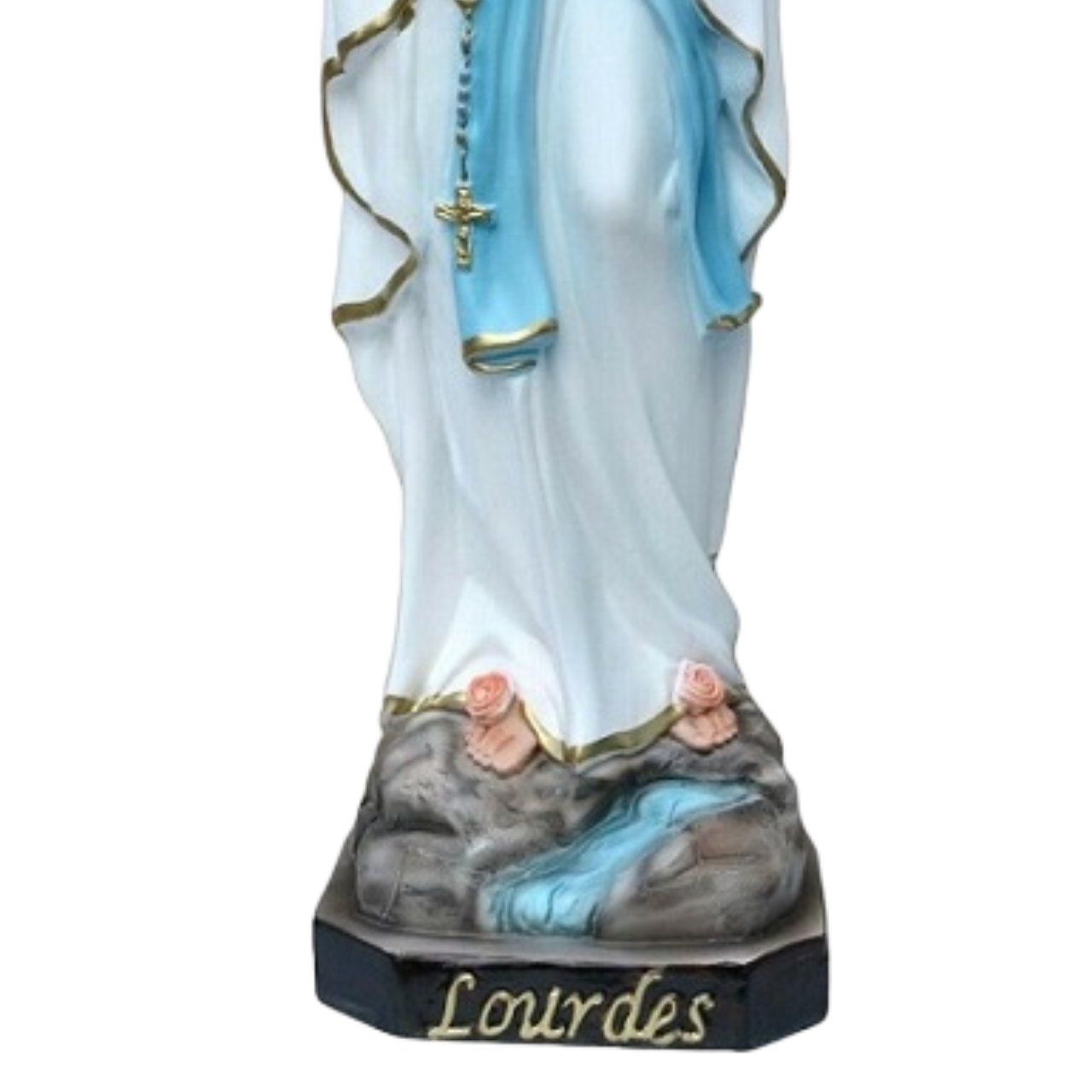 Statua Madonna Lourdes 40 cm in Resina