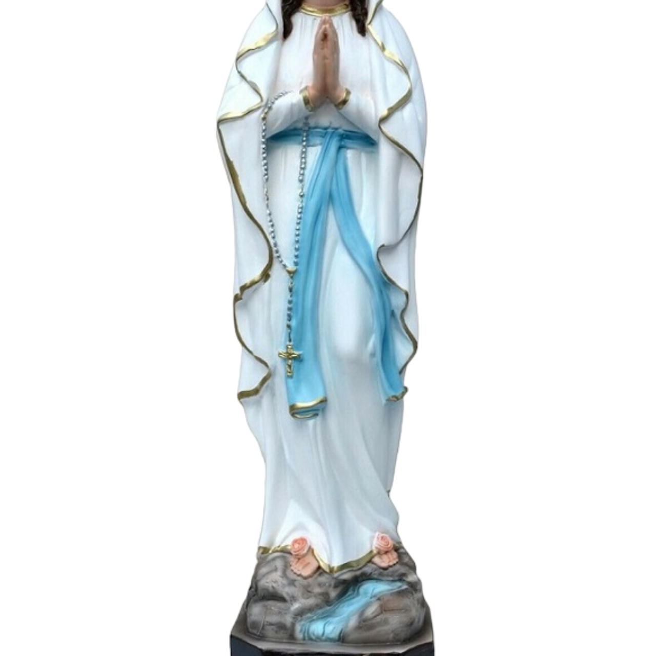 Statua Madonna Lourdes 40 cm in Resina