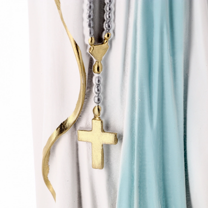 Statua Madonna Lourdes 41 cm in Resina