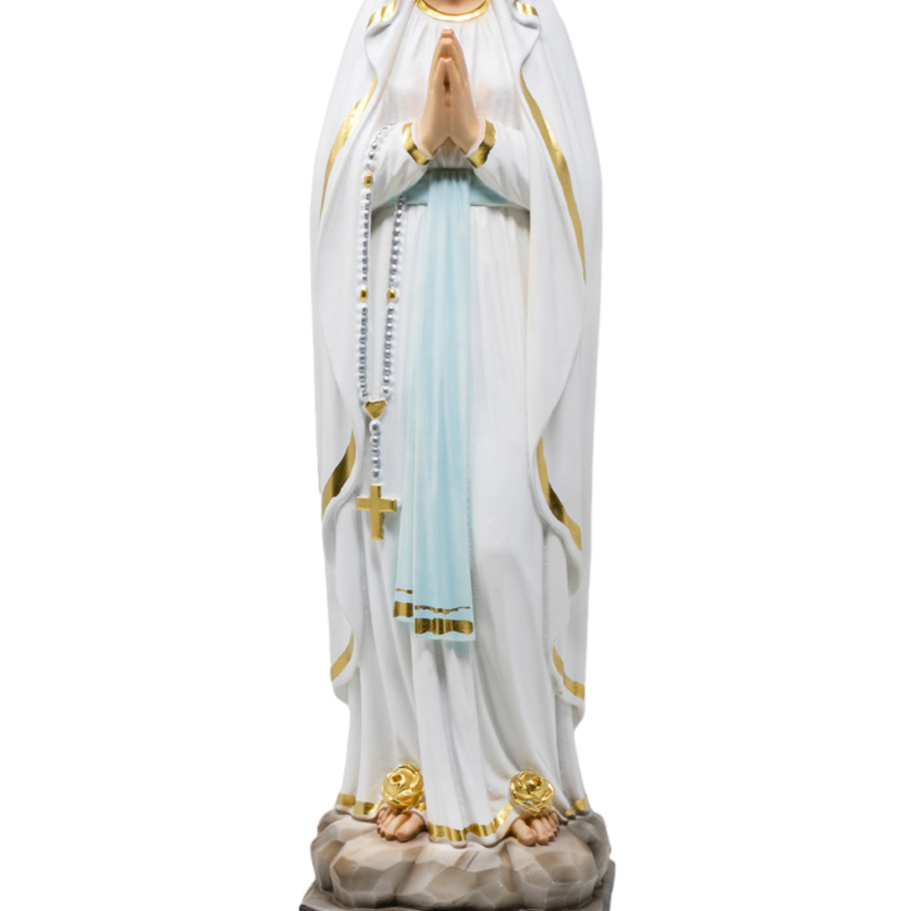 Statua Madonna Lourdes 41 cm in Resina