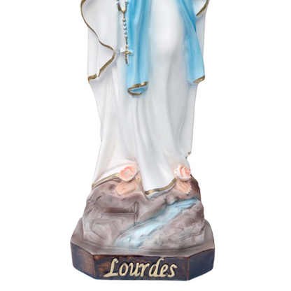 Statua Madonna Lourdes 50 cm in Resina