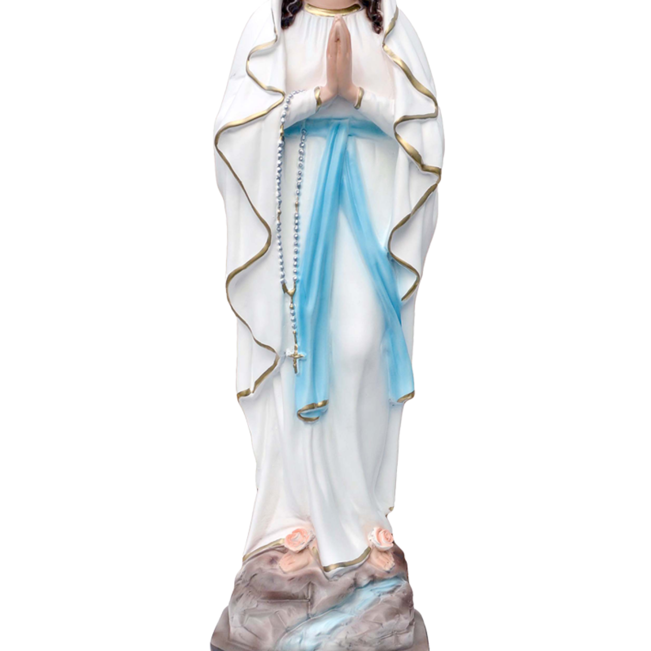 Statua Madonna Lourdes 50 cm in Resina