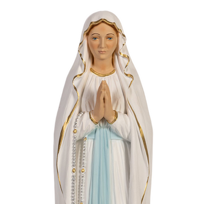 Statua Madonna Lourdes 51 cm in Resina