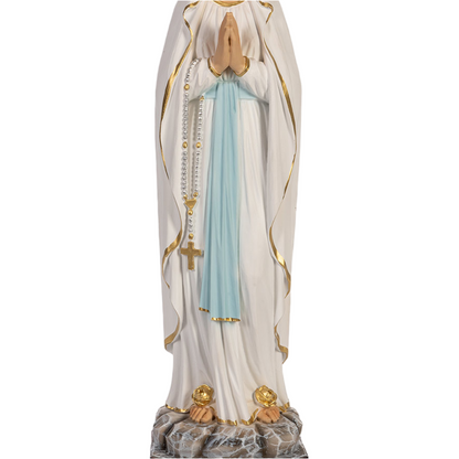 Statua Madonna Lourdes 51 cm in Resina