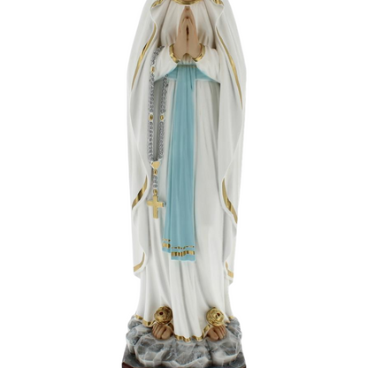 Statua Madonna Lourdes 61 cm in Resina