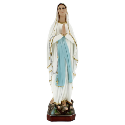 Statua Madonna Lourdes 70 cm in Resina