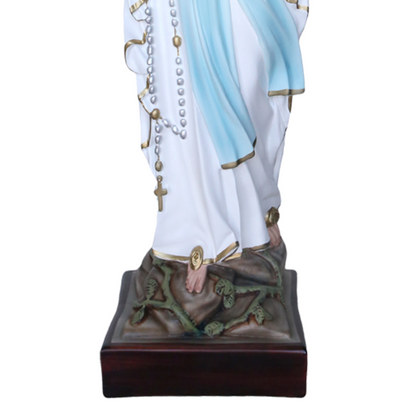 Statua Madonna Lourdes 85 cm in Resina