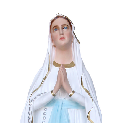 Statua Madonna Lourdes 85 cm in Resina