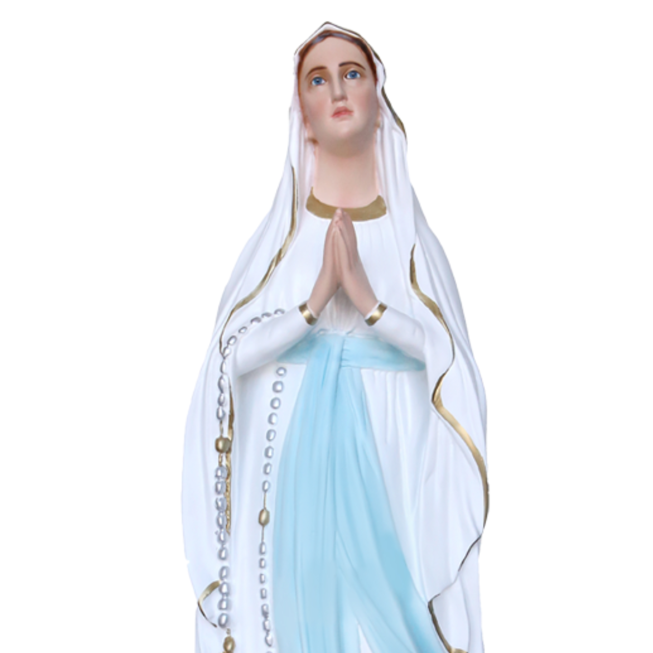 Statua Madonna Lourdes 85 cm in Resina