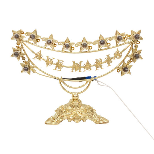 Lumiera Luminosa "Ave Maria" in Ottone 34 x 22 Centimetri