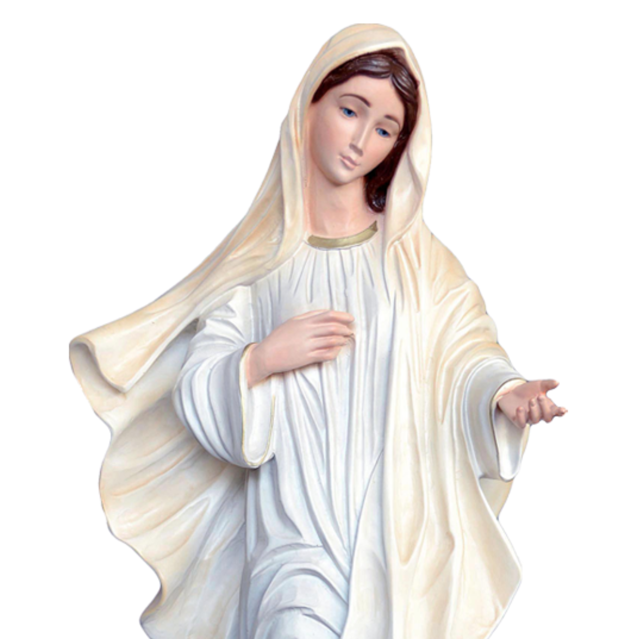 Statua Madonna Medjugorje 60 cm in Resina