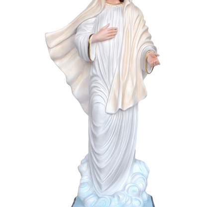 Statua Madonna Medjugorje 80 cm in Resina