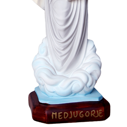 Statua Madonna Medjugorje 40 cm in Resina