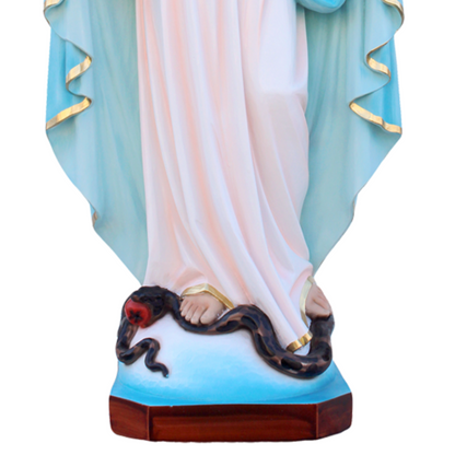Statua Madonna Miracolosa 100 cm in Resina