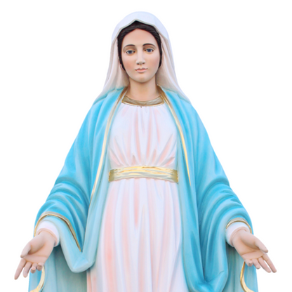 Statua Madonna Miracolosa 100 cm in Resina