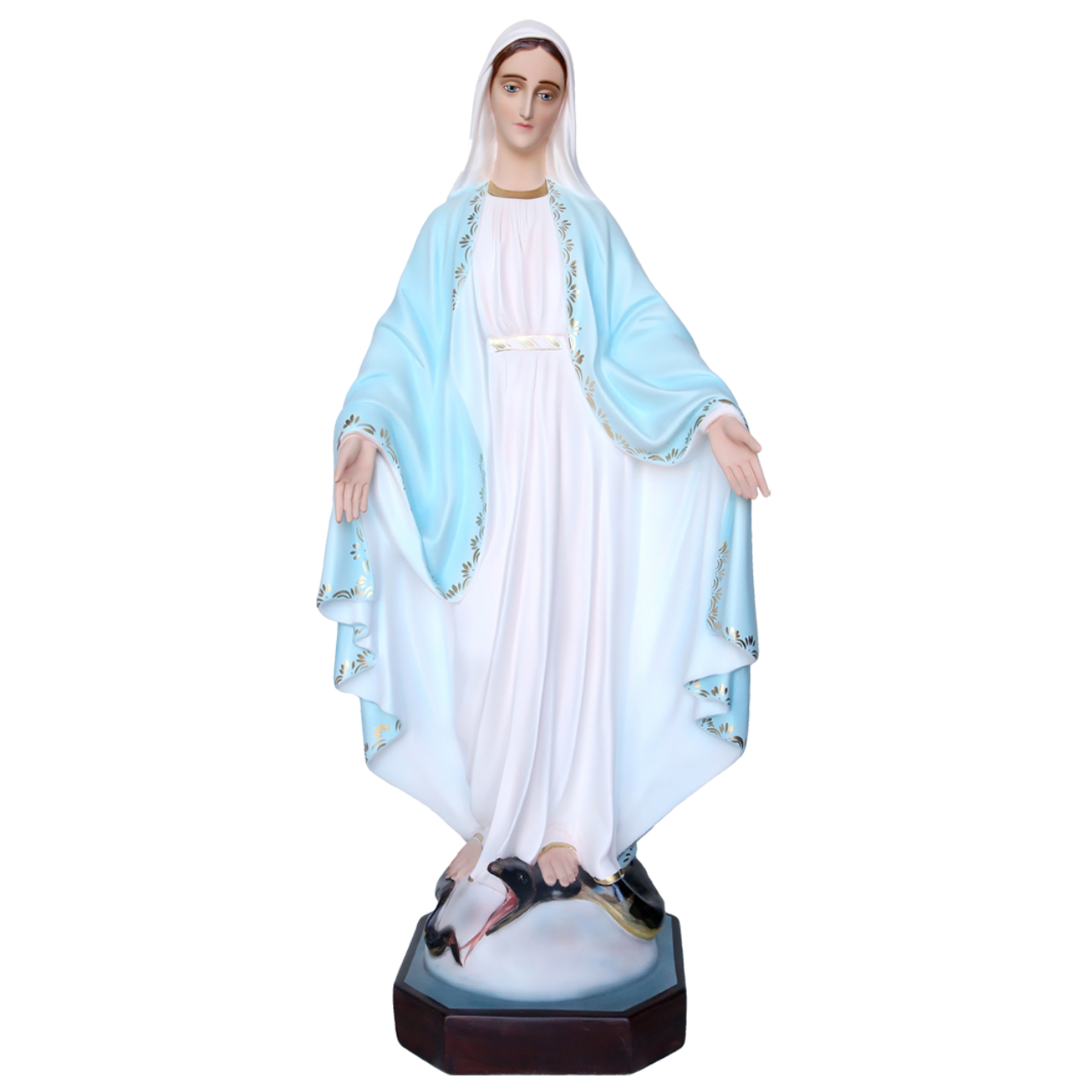 Statua Madonna Miracolosa 105 cm in Resina