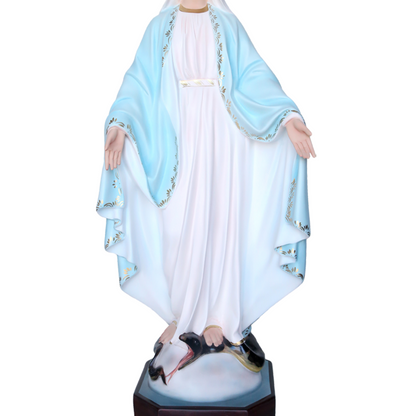 Statua Madonna Miracolosa 105 cm in Resina
