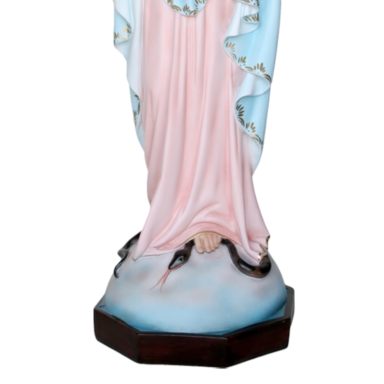 Statua Madonna Miracolosa Mani Giunte 105 cm in Resina