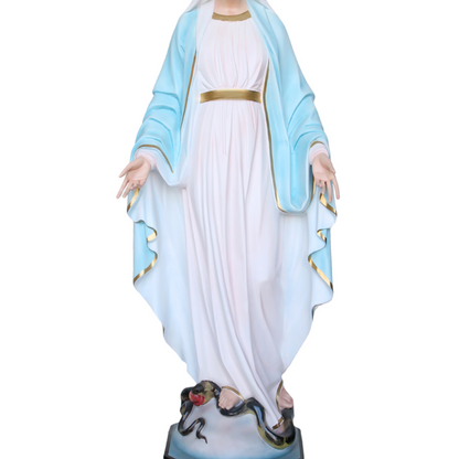 Statua Madonna Miracolosa 120 cm in Resina